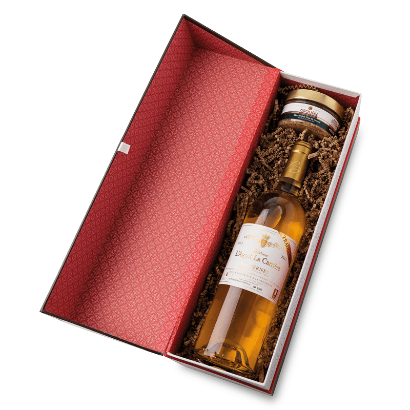 подарочная коробка-Brantome-Bloc-Foie-Canard-Sauternes